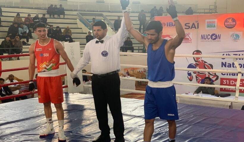 Men's National Boxing C'ships: Gaurav, Hussamuddin and Biswamitra register commanding wins