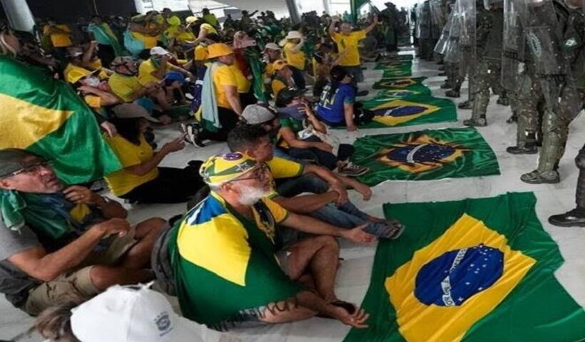 Brazil riots.