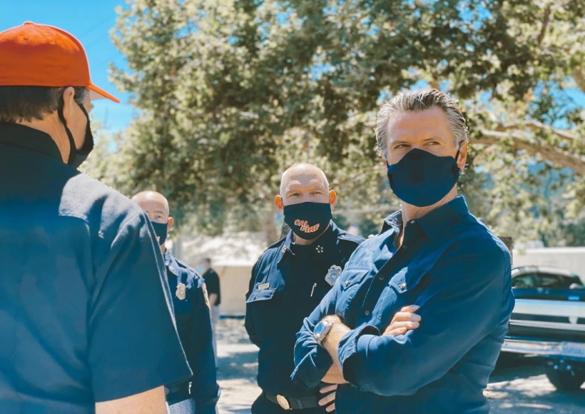 California Governor Gavin Newsom.