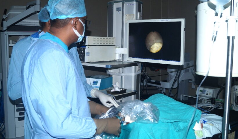 two stones removed in 3-year-old