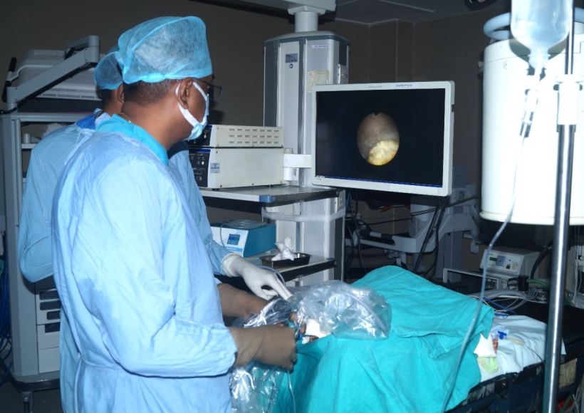 two stones removed in 3-year-old
