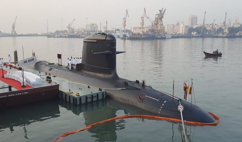 पनडुब्बी आईएनएस वगीर को भारतीय नौसेना में शामिल