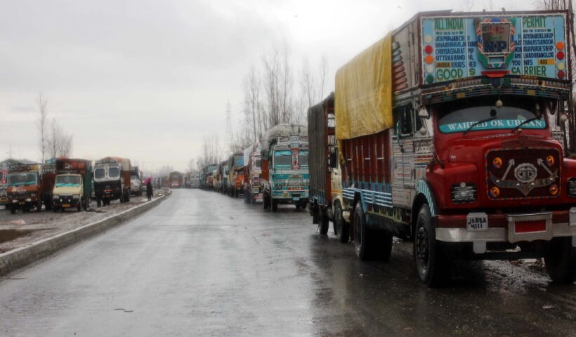 The Jammu-Srinagar National Highway, which was closed due to maintenance