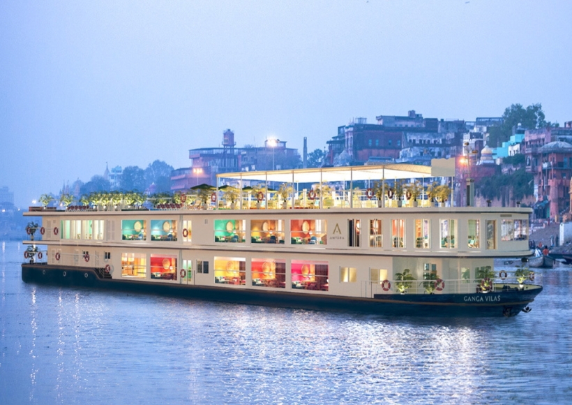 MV Ganga Vilas which will be flagged off by PM