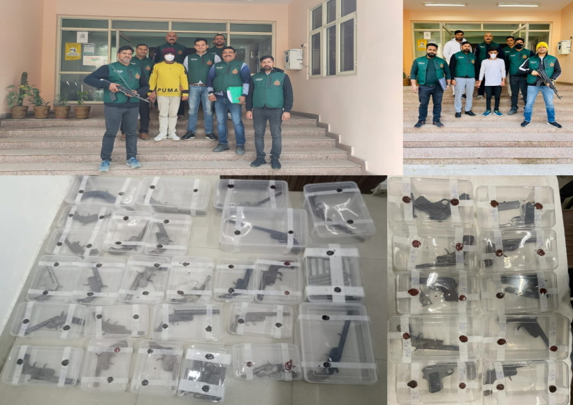 Weapons manufacturer & supplier nabbed in Delhi, police recovers 34 pistols.
