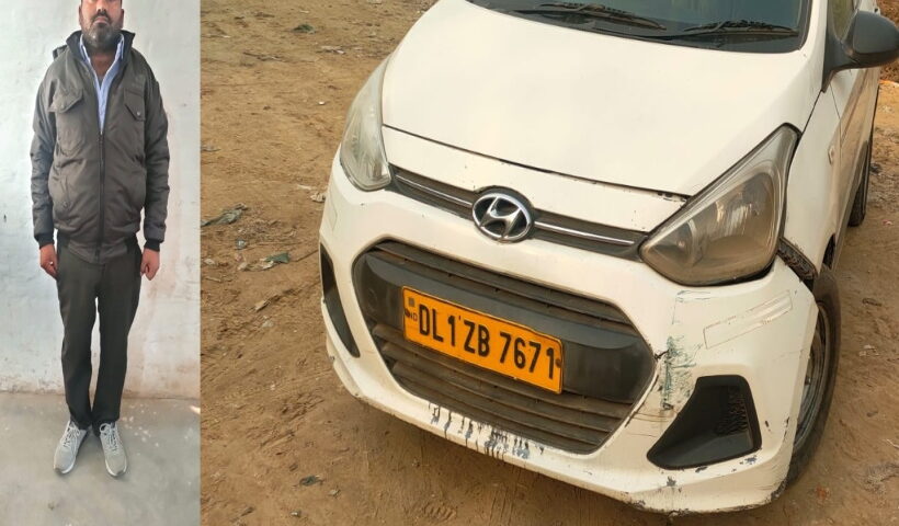 Police arrested the cab driver in connection with the death of the delivery boy.