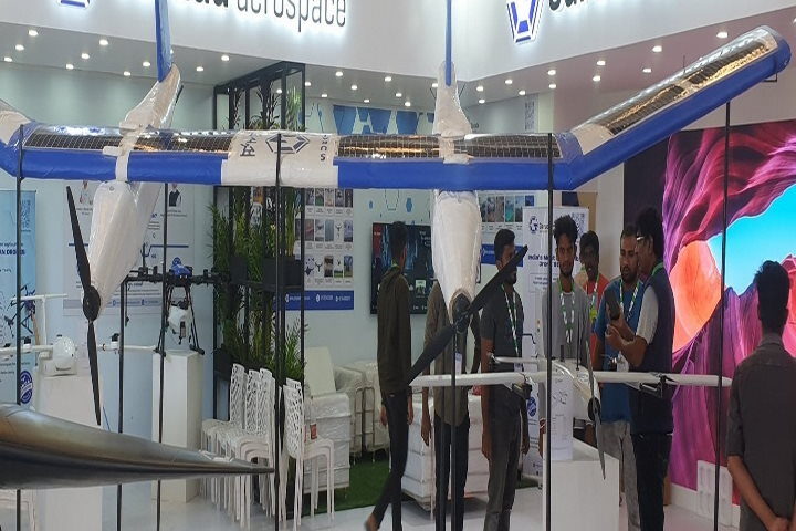 गरुड़ एयरोस्पेस ने सौर ऊर्जा से चलने वाला जासूसी ड्रोन लॉन्च किया