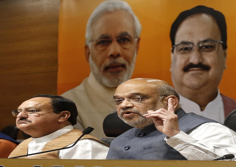 तेलंगाना चुनाव की तैयारियों को लेकर नड्डा के आवास पर बड़ी बैठक, अमित शाह मौजूद