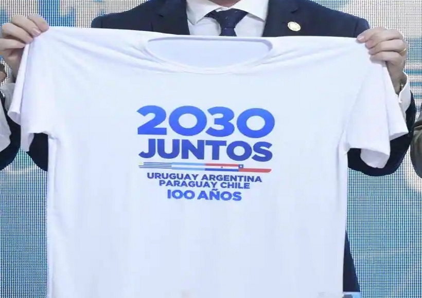अर्जेंटीना, उरुग्वे, चिली, पैराग्वे ने फीफा विश्व कप 2030 की मेजबानी के लिए संयुक्त बोली लगाई