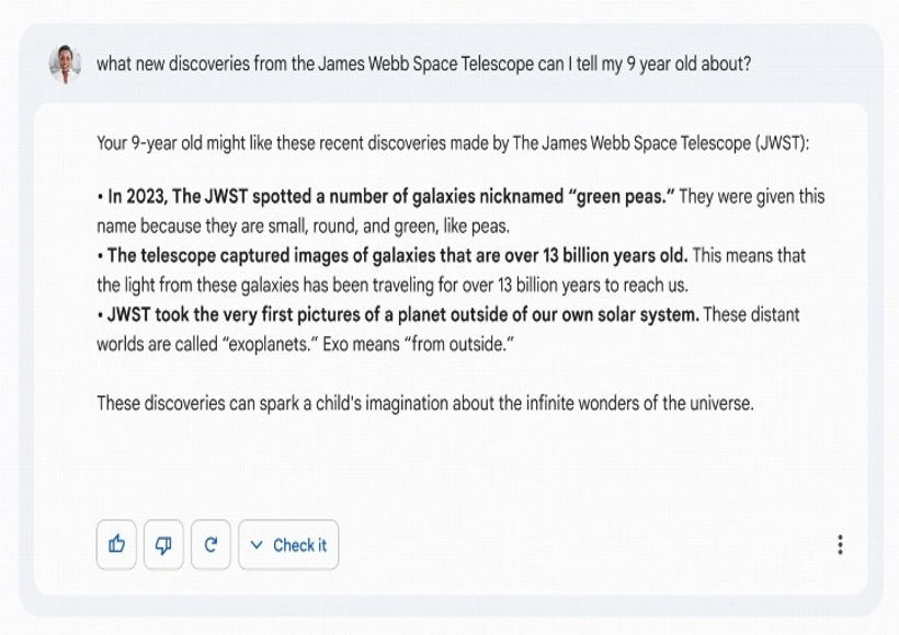 गूगल ने पेश किया चैटजीपीटी प्रतिस्पर्धी 'बार्ड'