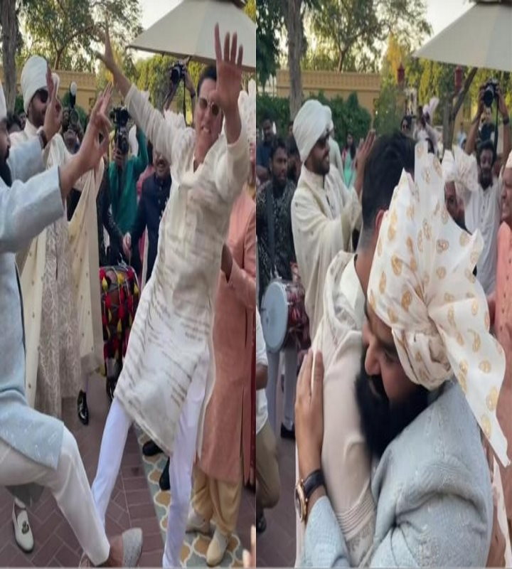 अक्षय कुमार ने मलयालम सुपरस्टार मोहनलाल संग किया भांगड़ा