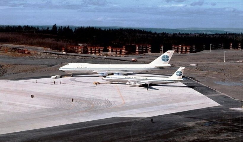 Boeing 747 jumbo jets.