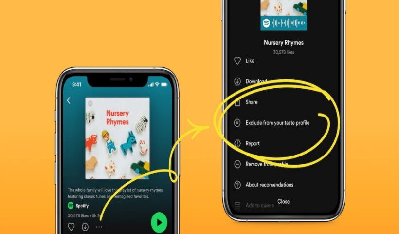 अब यूजर्स को कुछ प्लेलिस्ट को 'टेस्ट प्रोफाइल' से बाहर करने की अनुमति देगा स्पोटिफाई
