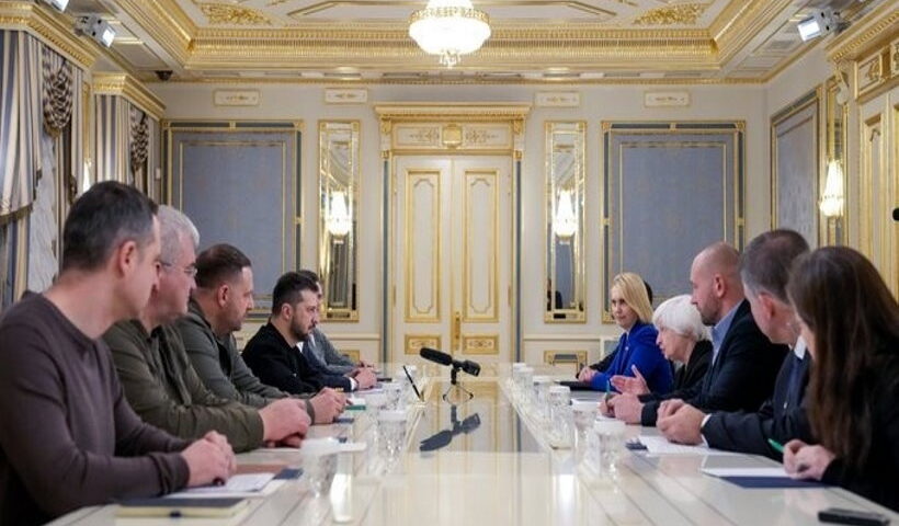 अमेरिकी ट्रेजरी सचिव का कीव का दौरा, यूक्रेन को 1.2 बिलियन डॉलर अतिरिक्त सहायता की घोषणा