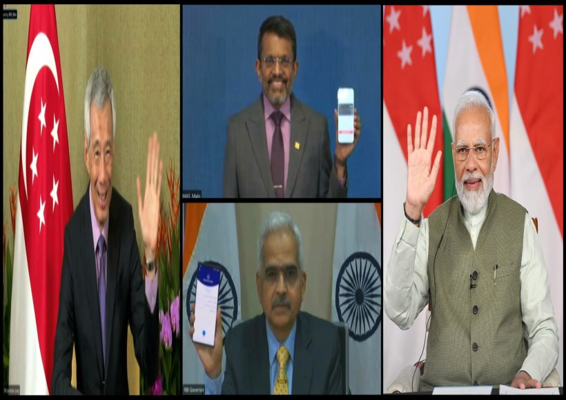मोदी, सिंगापुर पीएम ने पेमेंट इंटरफेस लिंकेज का शुभारंभ किया