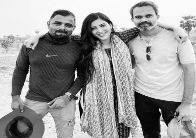 श्रुति हासन ने की 'सालार' की शूटिंग पूरी