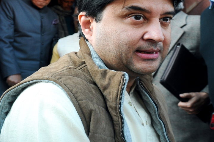 नागरिक उड्डयन मंत्री ज्योतिरादित्य सिंधिया