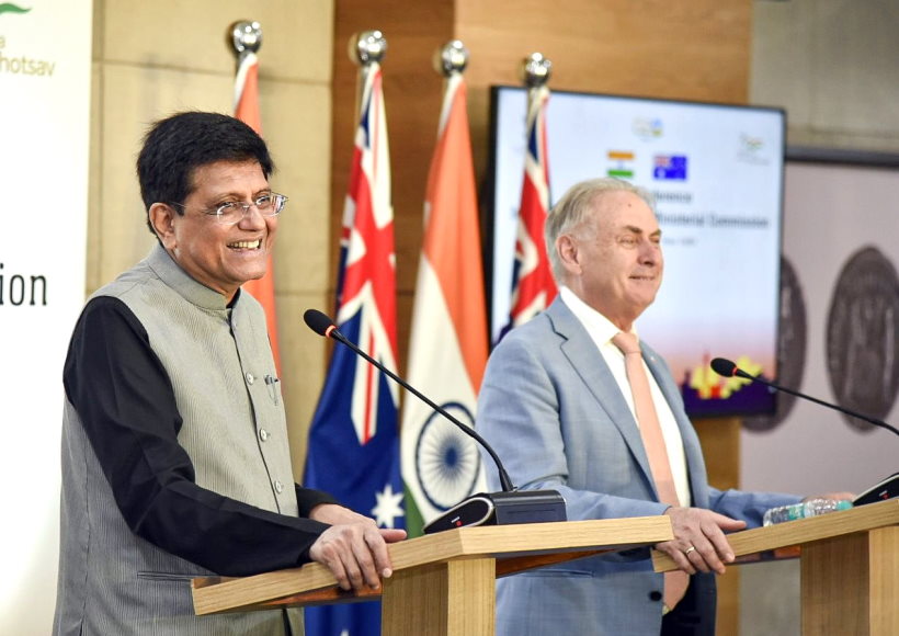 भारत-ऑस्ट्रेलिया ने माना द्विपक्षीय व्यापार में वृद्धि की पर्याप्त संभावना है