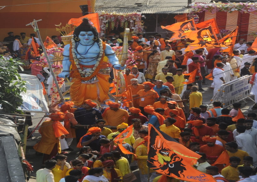 बिहार में रामनवमी की धूम, गूंज रहे 'जय श्रीराम' के उद्घोष