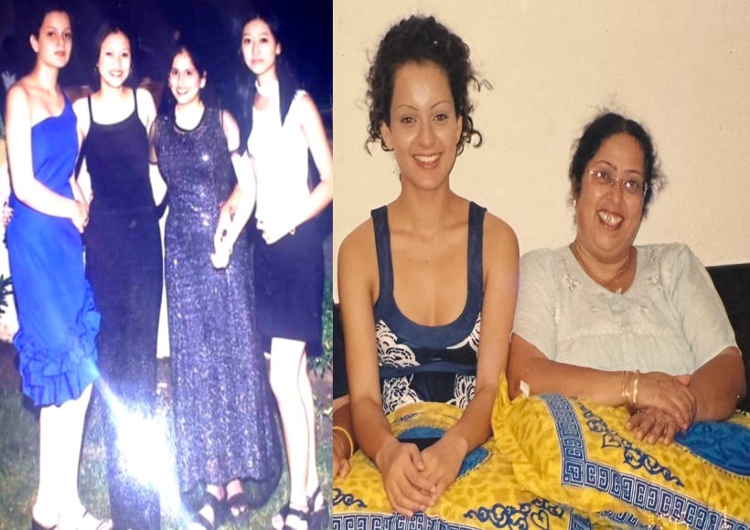 कंगना रनौत ने कॉलेज के दिनों की थ्रोबैक फोटो की पोस्ट
