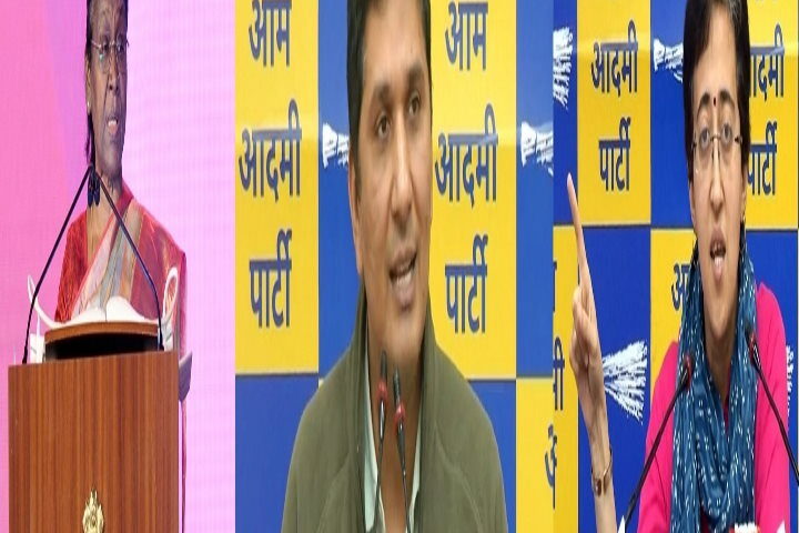 राष्ट्रपति ने सौरभ भारद्वाज और आतिशी को मंत्री नियुक्त करने की मंजूरी दी