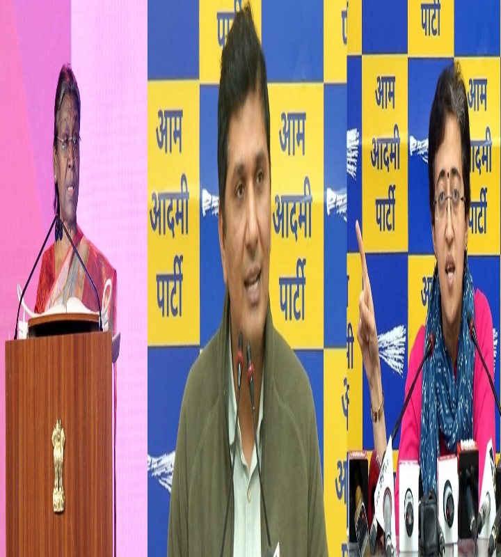 राष्ट्रपति ने सौरभ भारद्वाज और आतिशी को मंत्री नियुक्त करने की मंजूरी दी