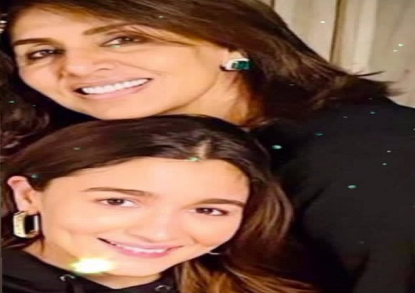 'सास' नीतू ने 'बहुरानी' आलिया को दी जन्मदिन की बधाई