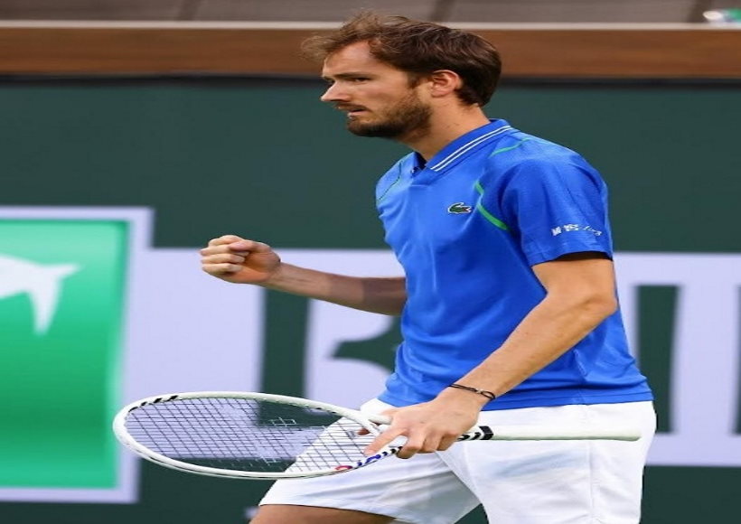 इंडियन वेल्स : मेदवेदेव ने इवाश्का को हराकर सीजन की लगातार 16वीं जीत दर्ज की