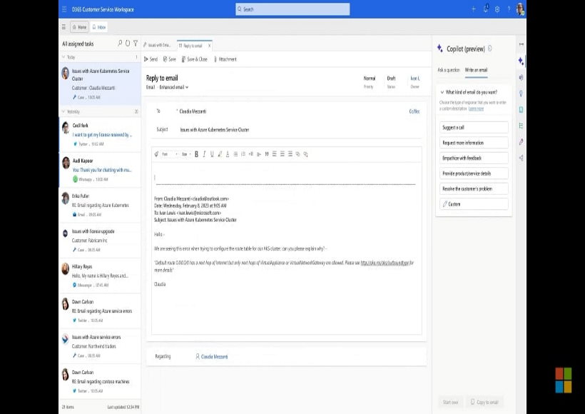 माइक्रोसॉफ्ट ने पेश किया एआई-संचालित 'डायनामिक्स 365 कोपायलट'
