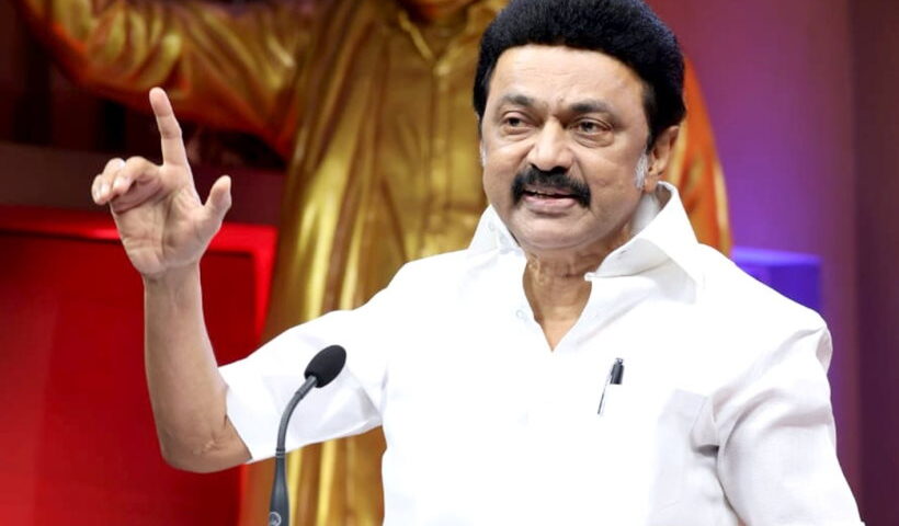 तमिलनाडु के मुख्यमंत्री एम.के. स्टालिन