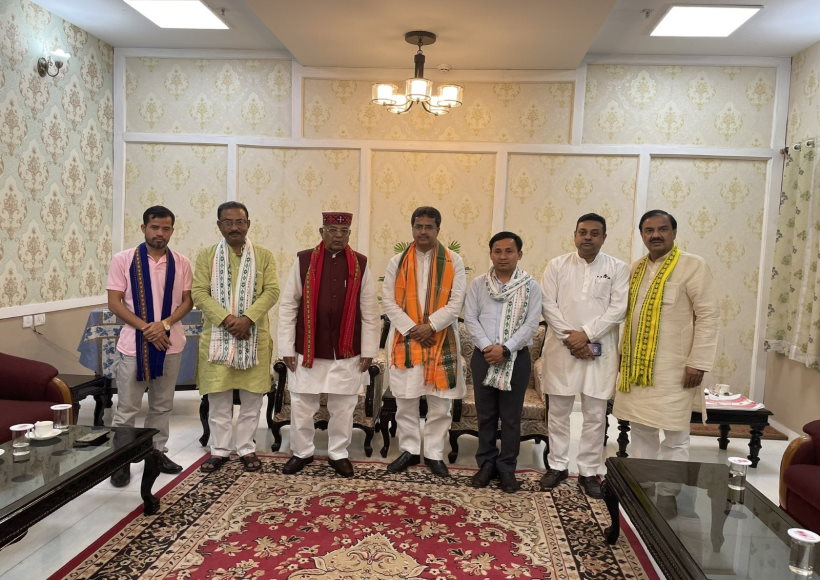 माणिक साहा ने त्रिपुरा में दूसरी बार भाजपा के नेतृत्व वाली सरकार बनाने का दावा पेश किया