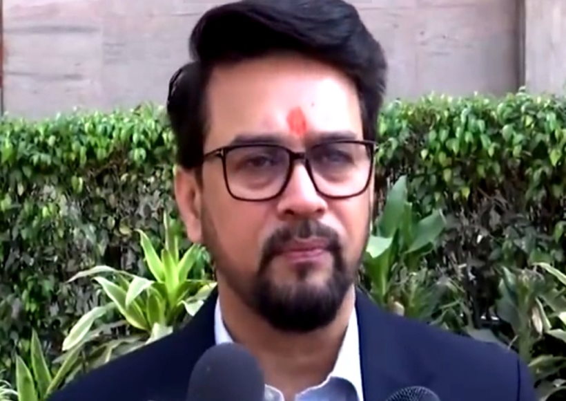 अनुराग ठाकुर ने की पीएम मोदी को बदनाम करने के लिए न्यूयार्क टाइम्स की खिंचाई