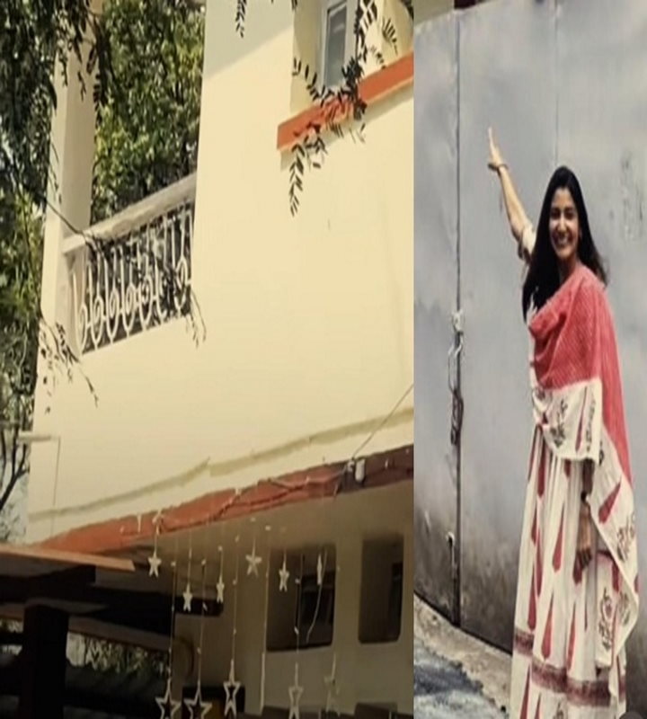 अनुष्का शर्मा बचपन के घर महू पहुंचीं, कहा- 'दिल भर आया'