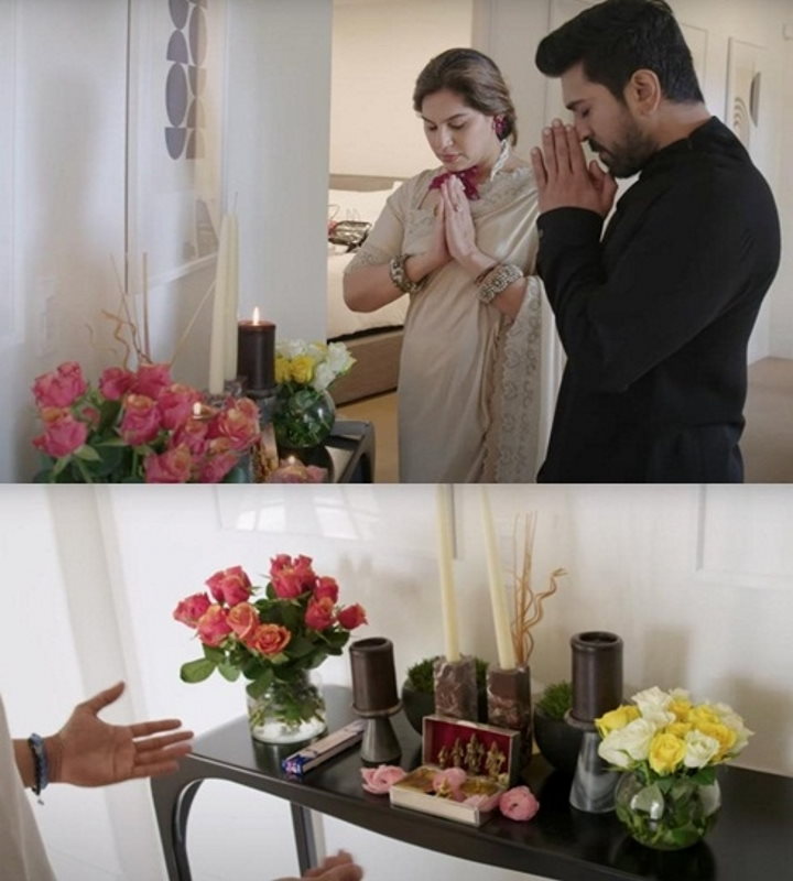 ऑस्कर से पहले राम चरण ने लिया भगवान राम का आशीर्वाद, वीडियो हो रहा वायरल