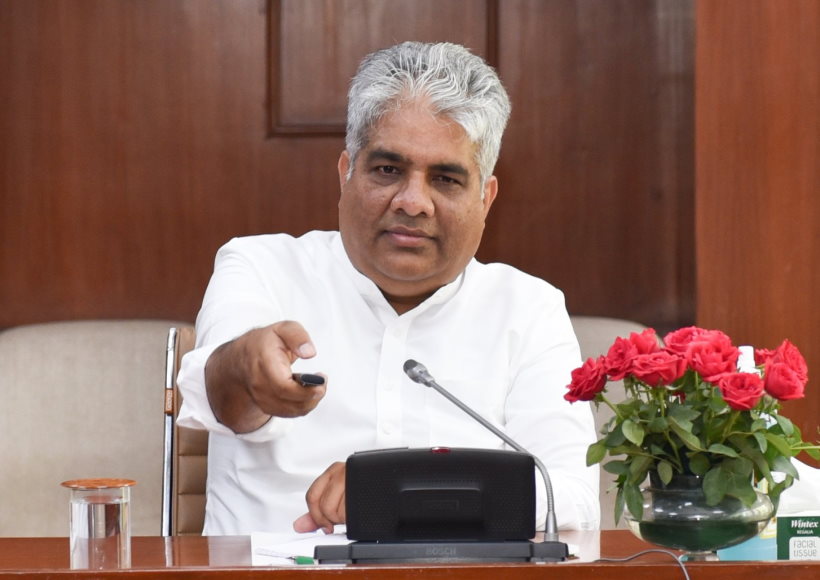 केंद्रीय पर्यावरण,वन एवं जलवायु परिवर्तन मंत्री भूपेंद्र यादव