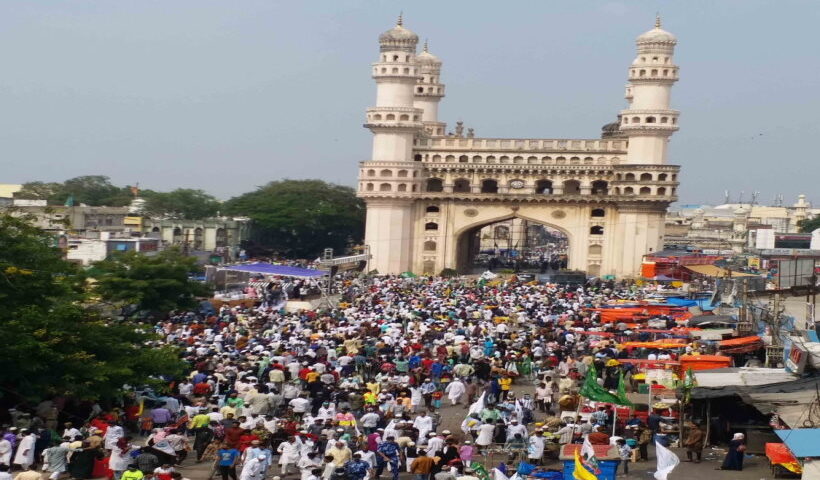 जमात-उल-विदा की नमाज के मद्देनजर चार मीनार के आसपास ट्रैफिक व्यवस्था बदली