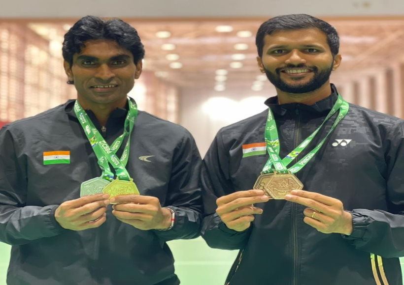 प्रमोद व सुकांत ने ब्राजील पैरा-बैडमिंटन इंटरनेशनल में पुरुष युगल में जीता स्वर्ण