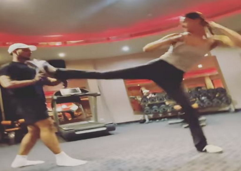 वाणी कपूर ने अपने मार्शल आर्ट प्रशिक्षण सत्र की एक झलक साझा की