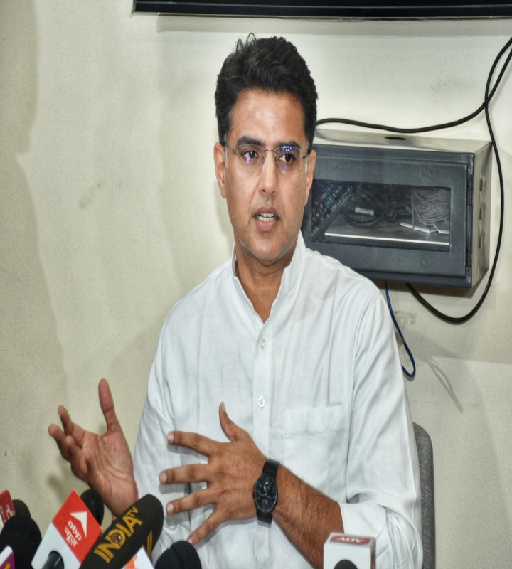 सोनिया गांधी नहीं, बल्कि भाजपा की वसुंधरा राजे थीं अशोक गहलोत की नेता: पायलट