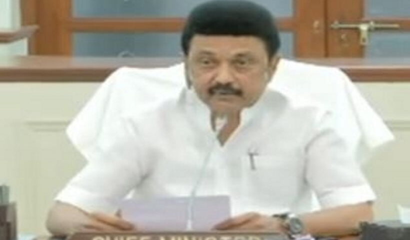 तमिलनाडु के मुख्यमंत्री और डीएमके अध्यक्ष एमके स्टालिन