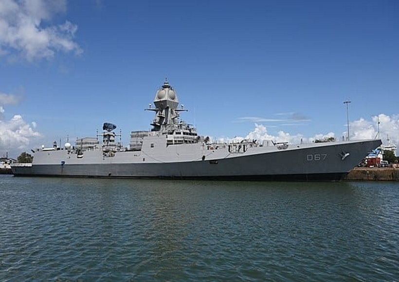 आईएनएस 'मोरमुगाओ' से एडवांस 'सी स्कीमिंग' मिसाइल की टेस्टिंग, लक्ष्य को भेदने में सफल