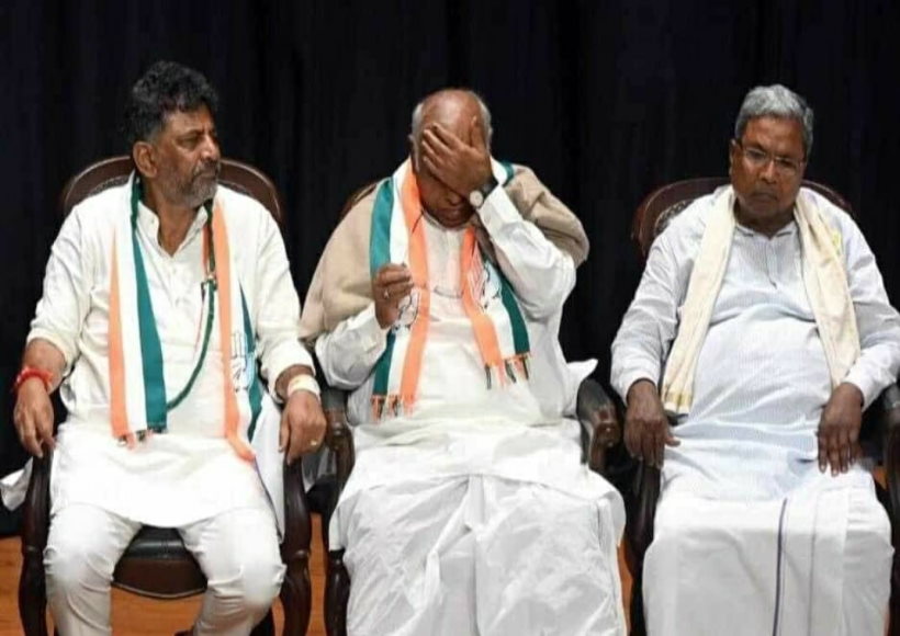 कर्नाटक में मुख्यमंत्री की खींचतान: शिवकुमार व सिद्दारमैया पीछे हटने को तैयार नहीं