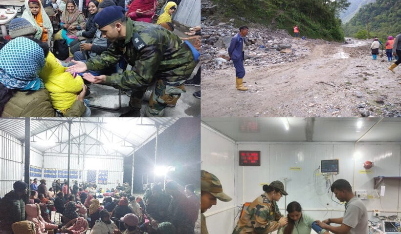 सेना ने सिक्किम में फंसे 400 पर्यटकों को बचाया