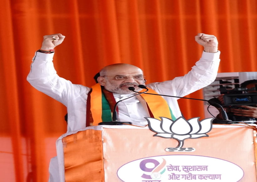 शाह ने श्यामा प्रसाद को याद किया, धारा 370 हटाए जाने को दिया जम्मू-कश्मीर में शांति का श्रेय