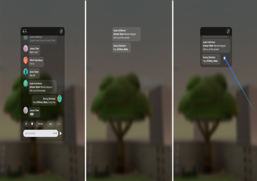 मेटा ने होराइजन वर्ल्डस के लिए टेक्स्ट-बेस्ड 'वर्ल्ड चैट' फीचर किया पेश