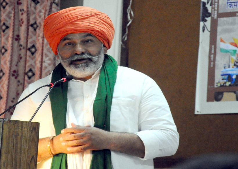 राकेश टिकैत ने हरियाणा में किसानों पर लाठीचार्ज के खिलाफ बड़े आंदोलन की धमकी दी