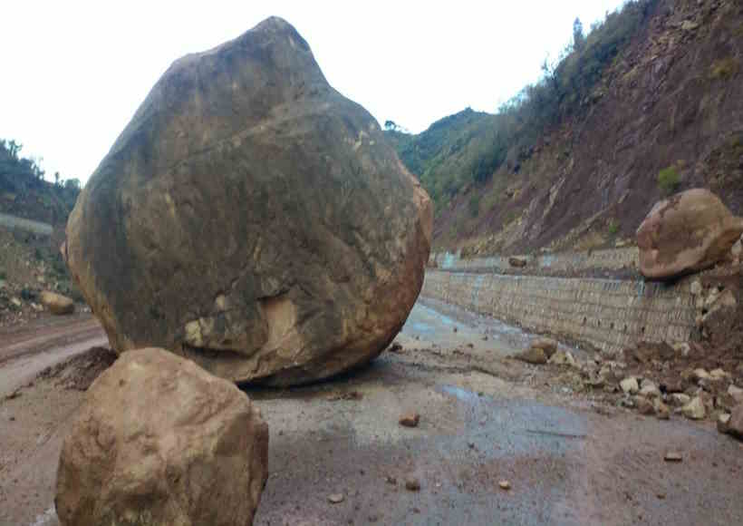 The Jammu-Srinagar National Highway has been closed
