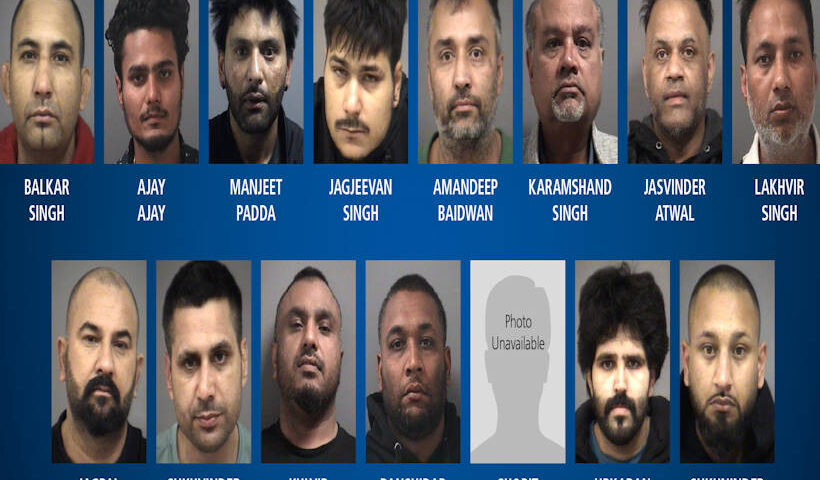 Indo-Canadian men arrested in Toronto for running auto theft ring