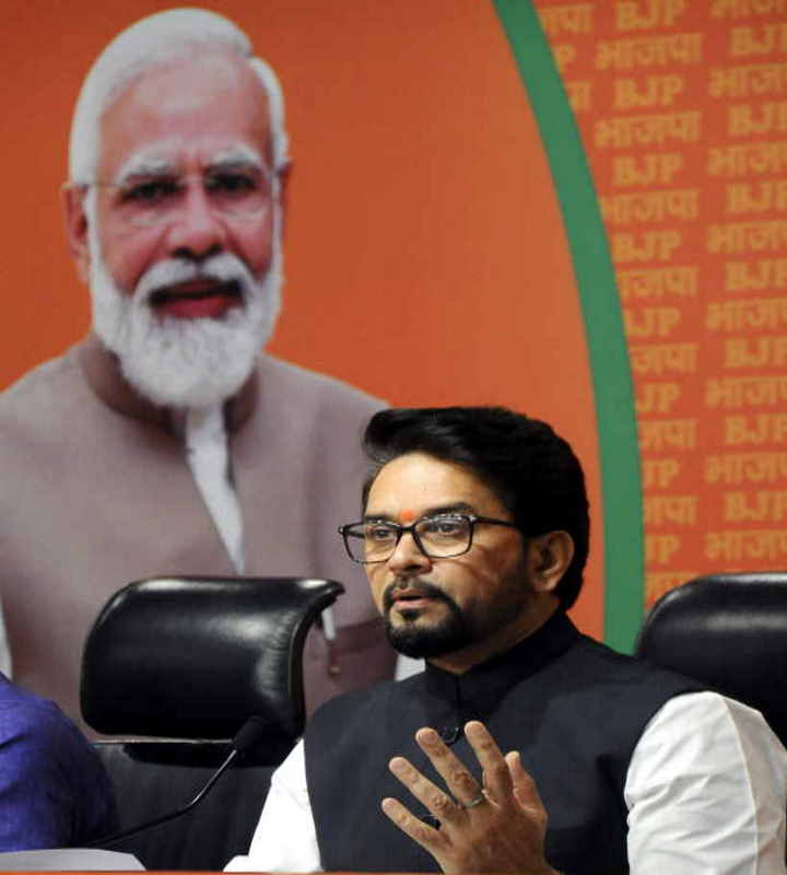 महिलाओं से अपराध में राजस्थान बना नंबर वन राज्य, बिहार-बंगाल में भी बढ़ रहा है अत्याचार : अनुराग ठाकुर