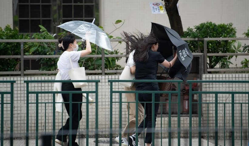 Typhoon Doksuri makes landfall in China